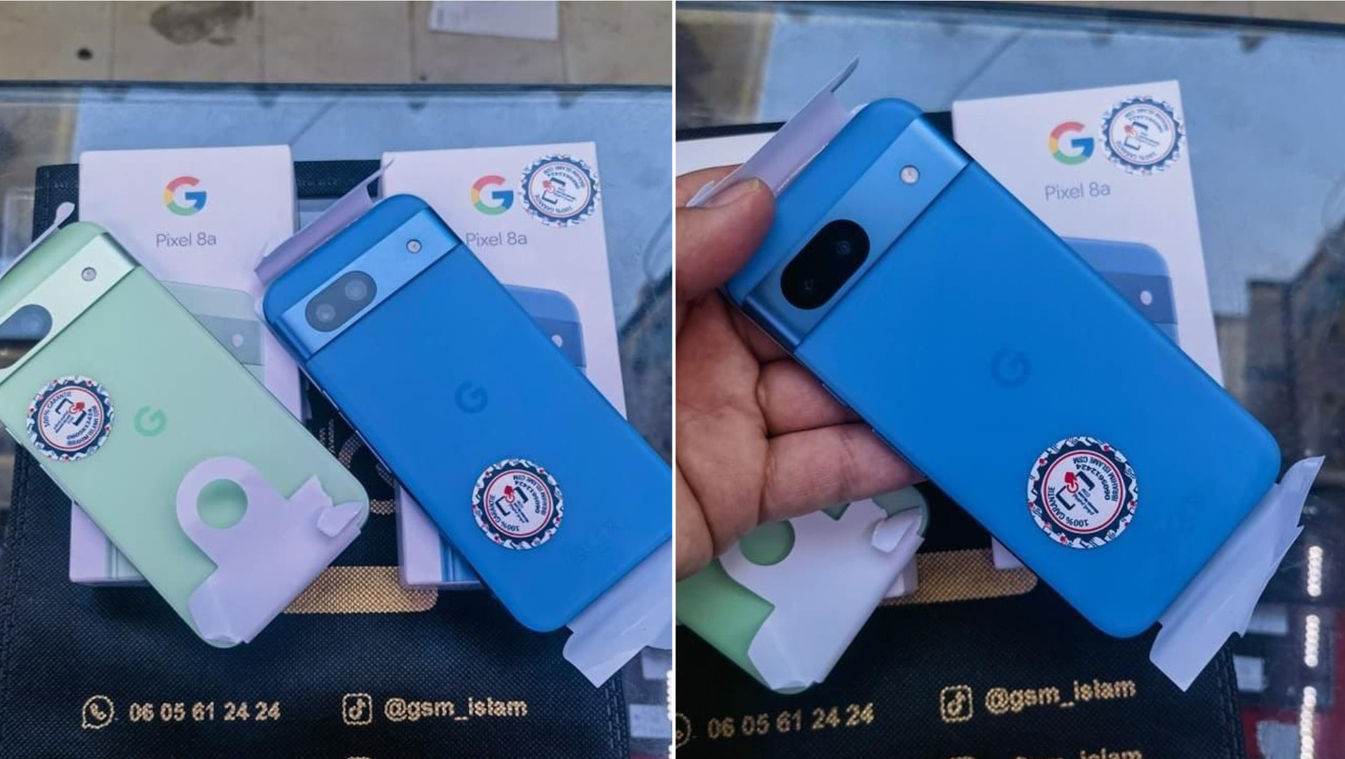 Google Pixel 8a в двух цветах показали на видео