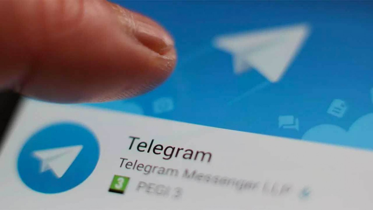 open the telegram