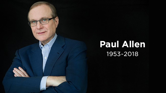 Скончался Пол Аллен, один из основателей Microsoft