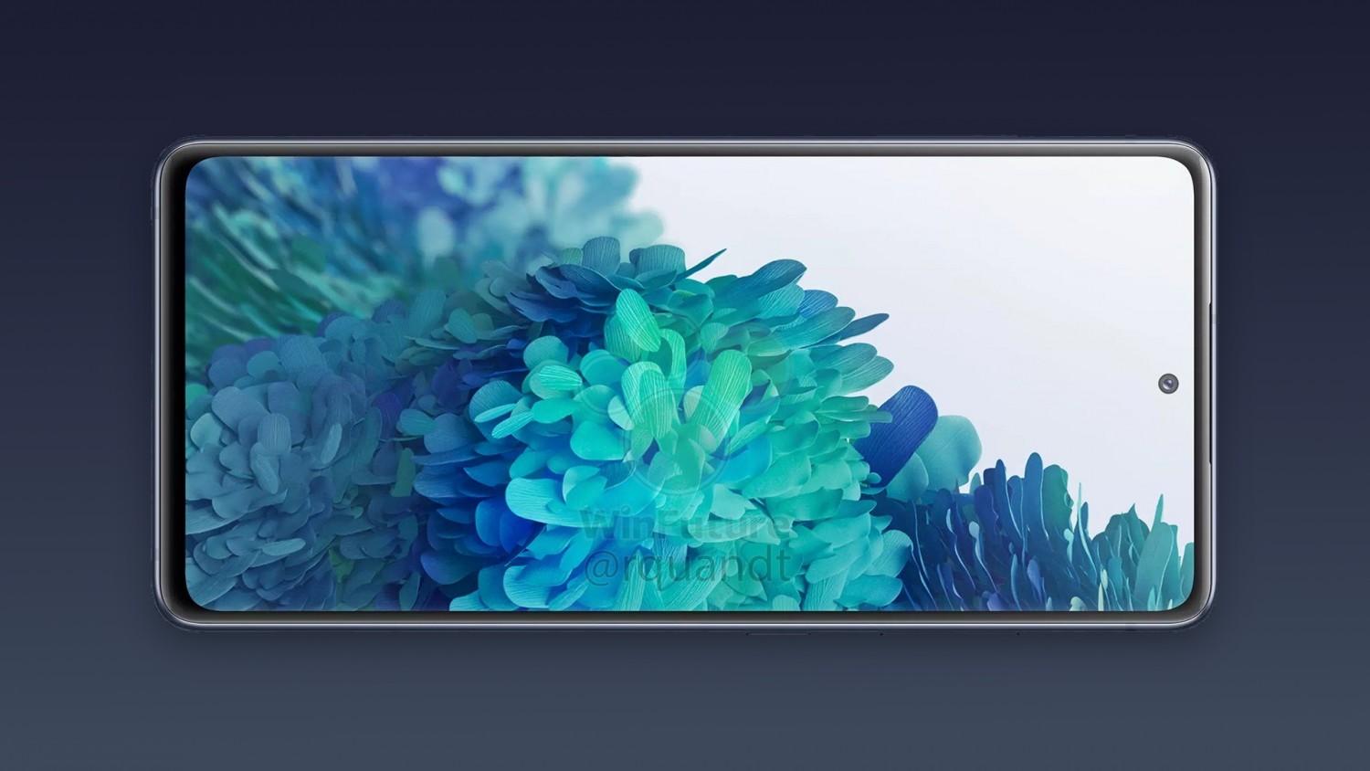 Samsung Galaxy S20 Fan Edition: подробные параметры и рендеры от Winfuture