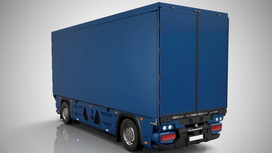 «КамАЗ» представил прототип автономного грузовика без кабины «Челнок»