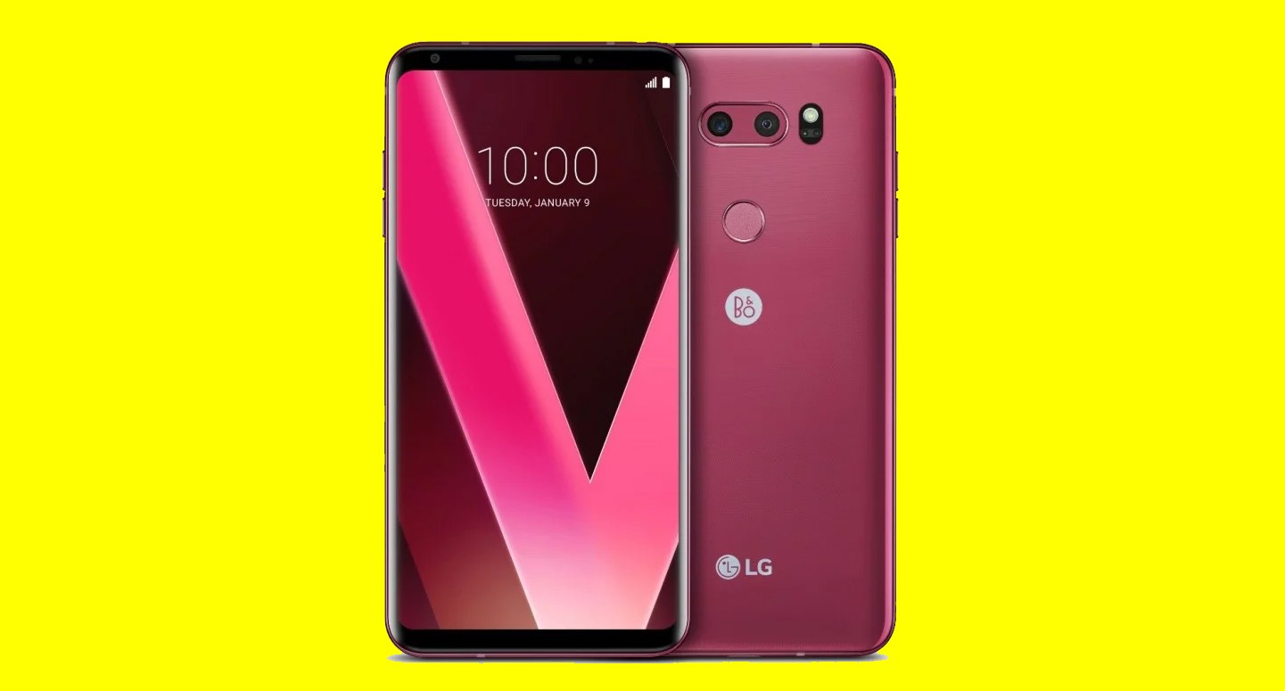 LG V30 в новом цвете — малиново-розовый