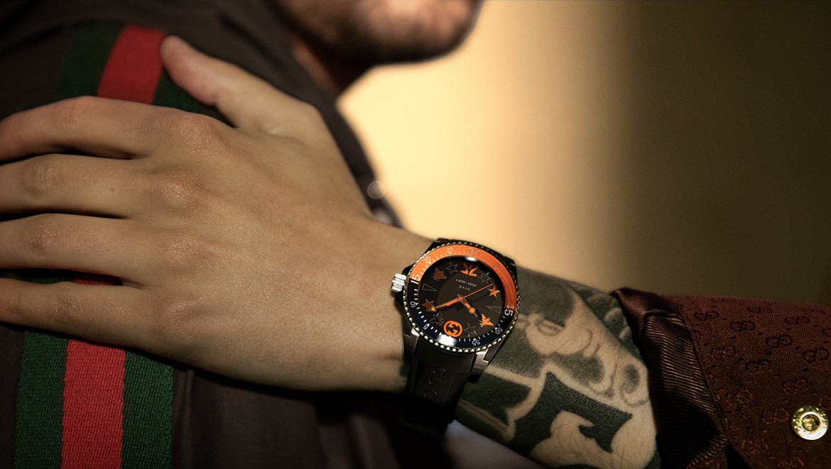 Gucci и команда Fnatic представили фирменные часы