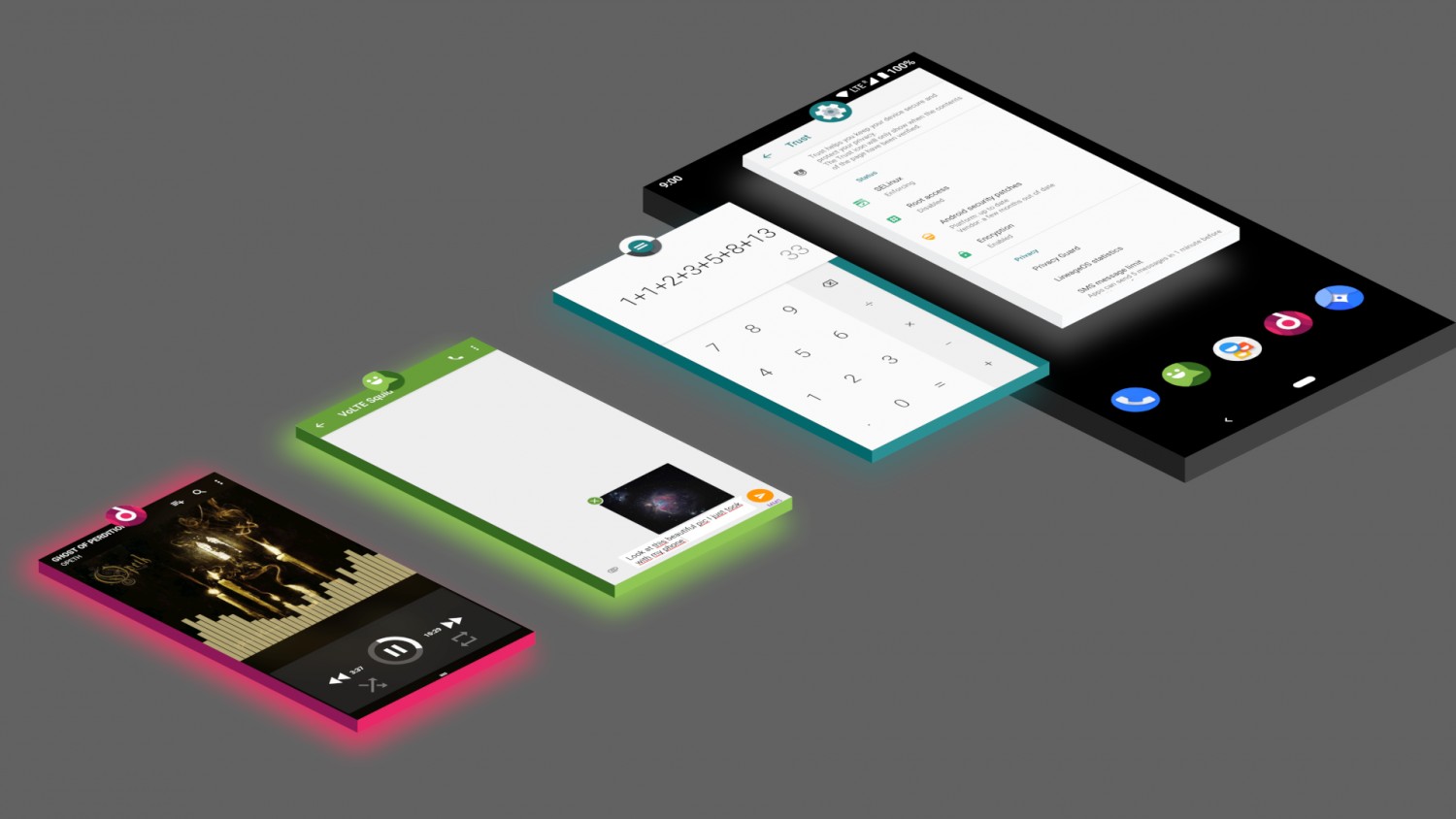 LineageOS 16 на базе Android 9 Pie вышла для 32 смартфонов