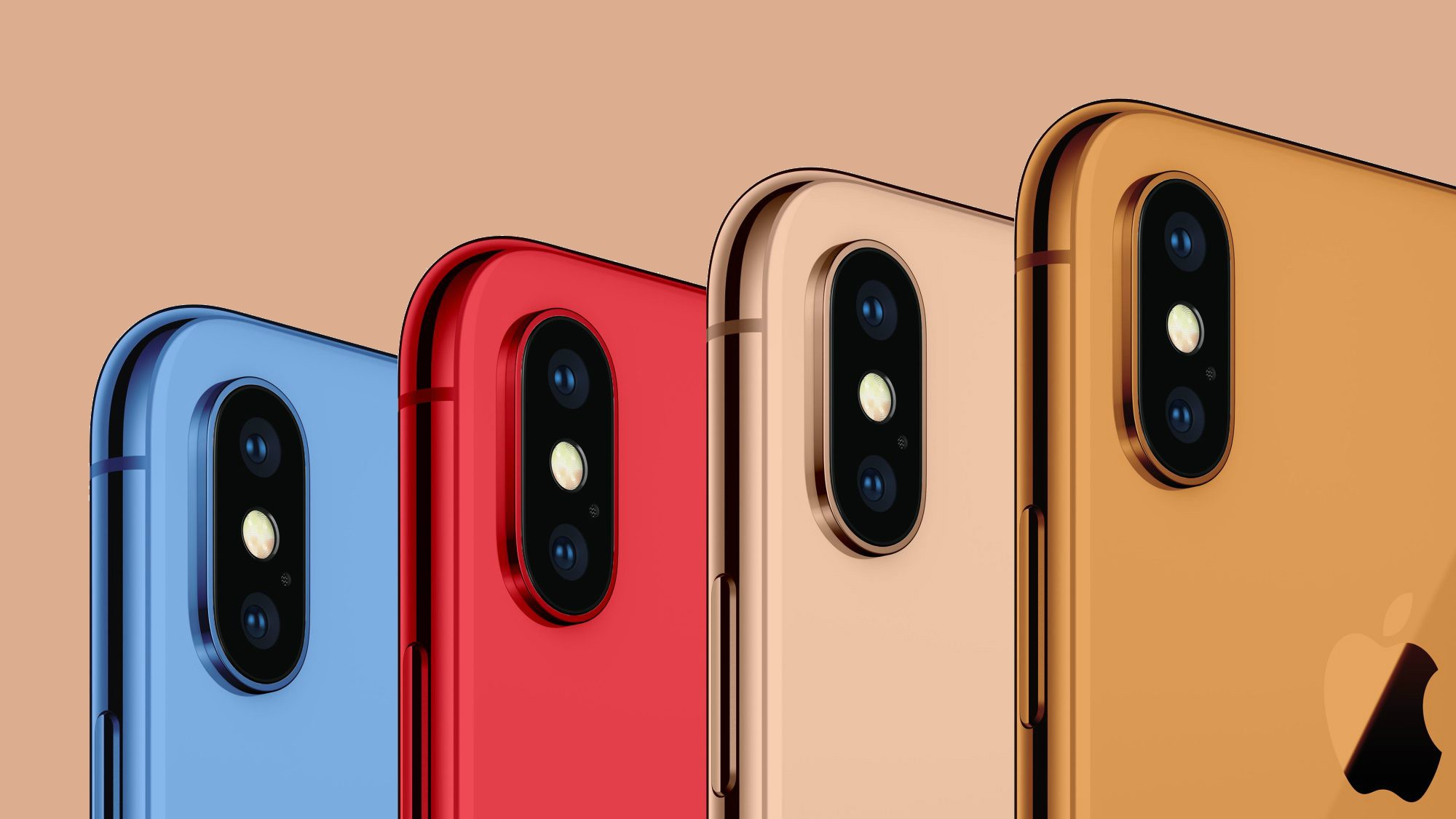 Слух: iPhone 2018 выйдет в новых расцветках