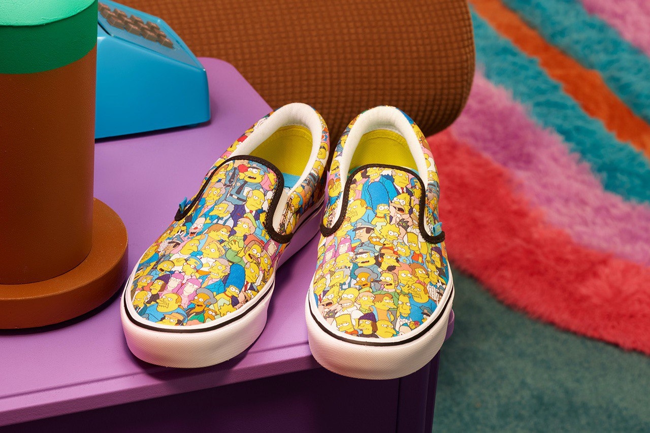 vans simpsons shoes
