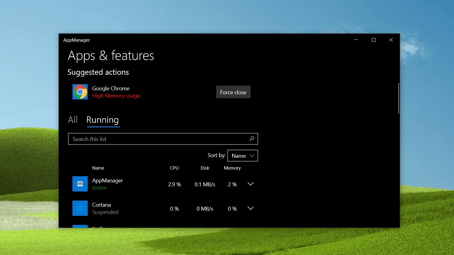 Microsoft тестирует новый аналог «Диспетчера задач» в Windows 10