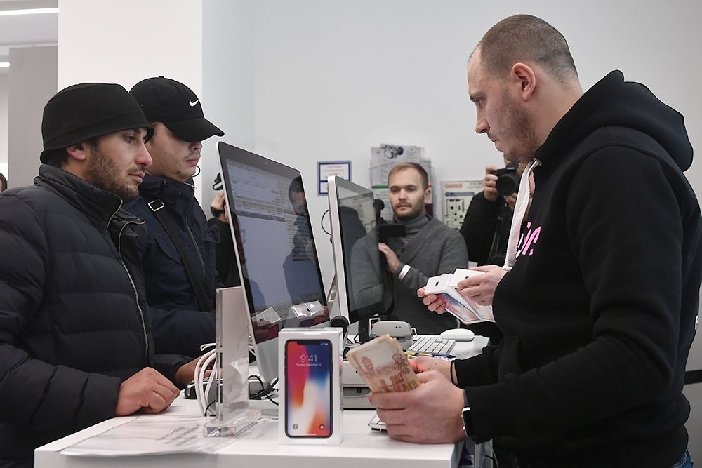 Старт продаж iPhone X в России!