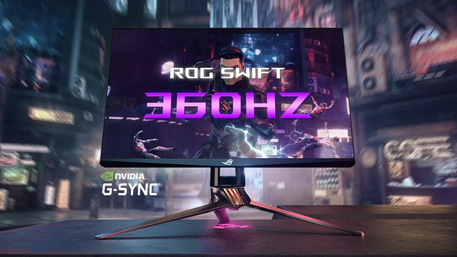 Nvidia и Asus анонсировали игровой монитор 360 Гц