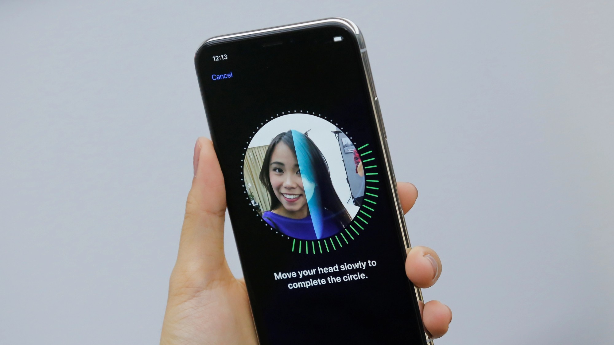 Замена face id iphone x