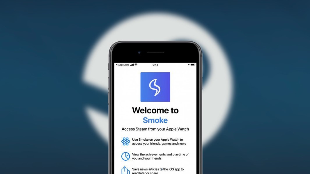 Smoke: приложение для доступа к Steam-аккаунту с Apple Watch