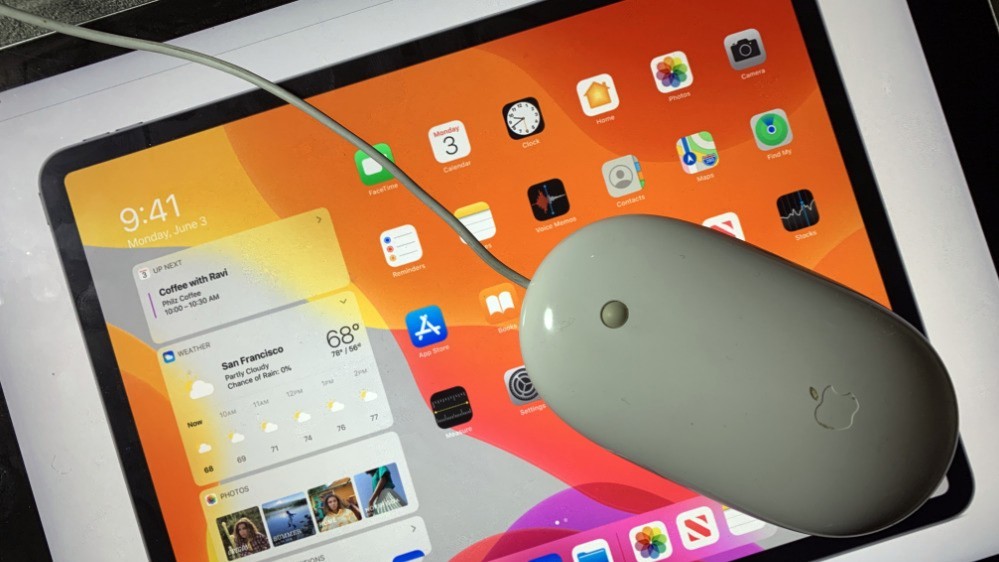 Apple добавила нативную поддержку мыши в iPadOS