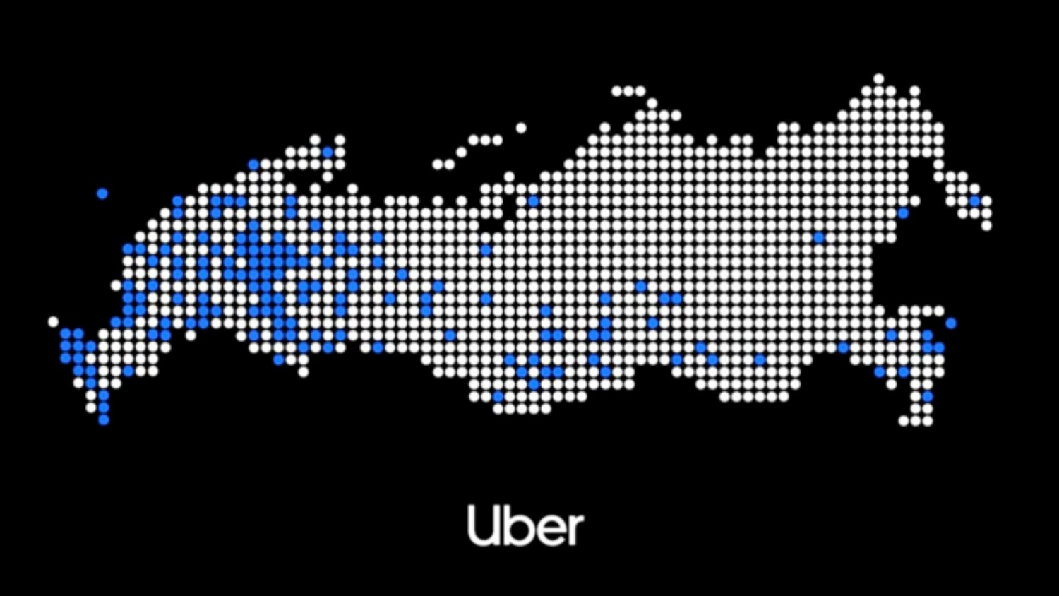 Uber Russia объявил о начале работы в 104 новых городах России