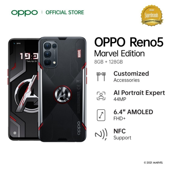 oppo reno 6 marvel edition