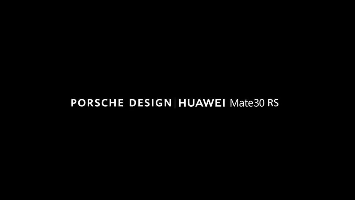Huawei выпустит премиальную версию флагмана Huawei Mate 30 RS Porsche Design