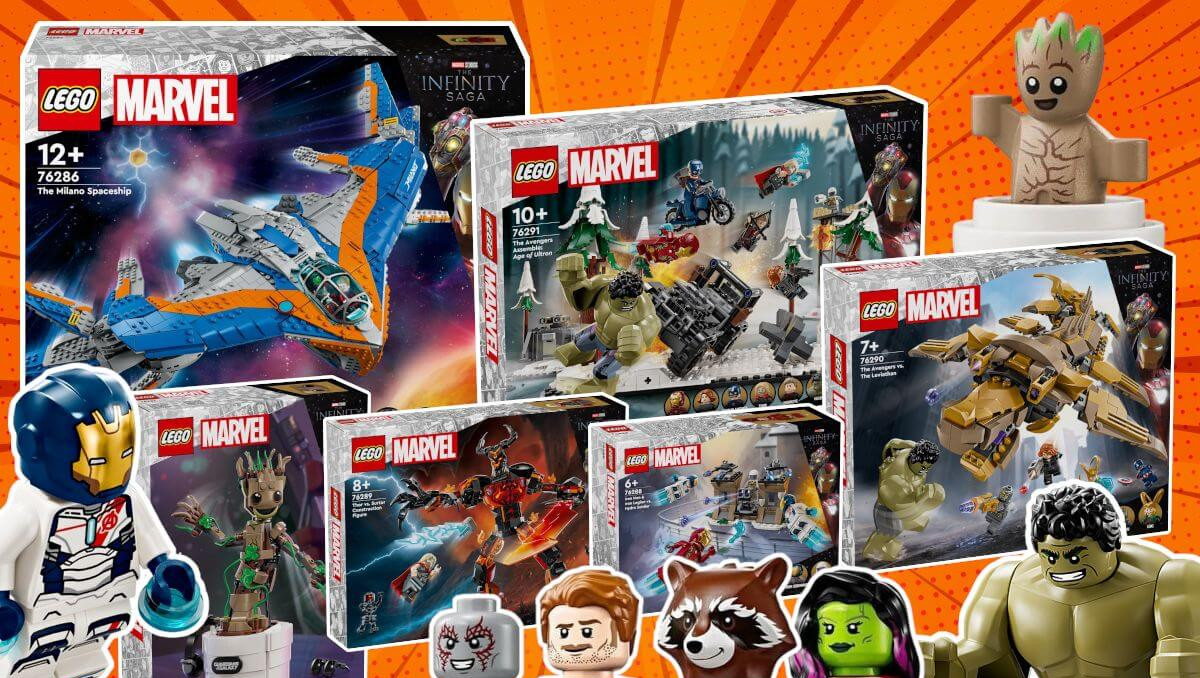 LEGO анонсировала новые Marvel-наборы - Rozetked.me