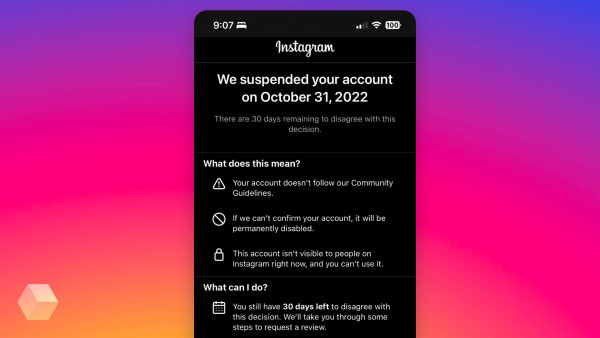 Instagram* массово заморозил аккаунты за якобы нарушение правил