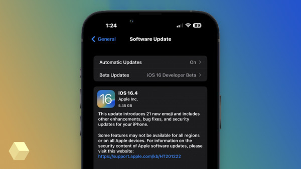 Apple выпустила предрелизные сборки iOS и iPadOS 16.4
