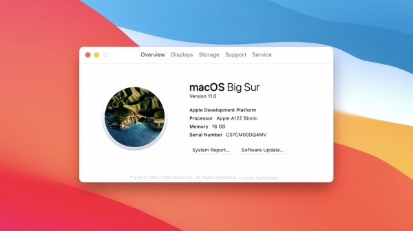 Apple отходит от 19-летней серии macOS 10.x начиная с Big Sur