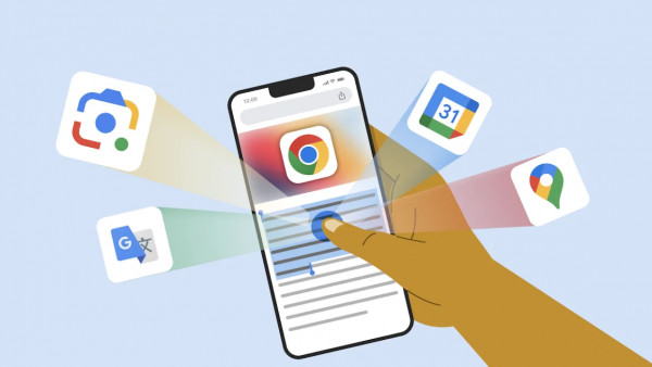 Google Chrome на iOS обзавёлся интеграцией с «Картами», «Календарём», «Переводчиком» и «Объективом»