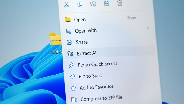 Встроенный в Windows 11 распаковщик архивов RAR и 7z работает в разы медленнее WinRAR