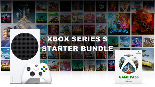 Microsoft предложила комплект для начинающих геймеров: Xbox Series S, Game Pass Ultimate и Wireless Controller