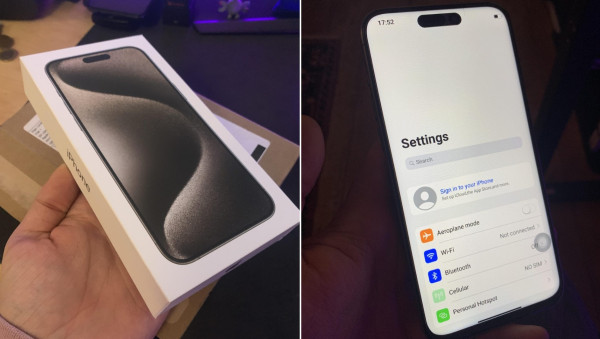 Человек купил iPhone 15 Pro Max у Apple, а получил подделку на Android