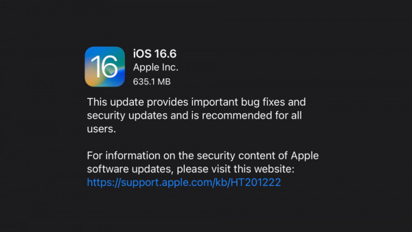 Apple выпустила стабильные версии iOS 16.6, iPadOS 16.6 и macOS 13.5