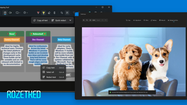 Microsoft добавила новые функции в беты приложений «Ножницы», «Связь с телефоном» и «Фотографии»