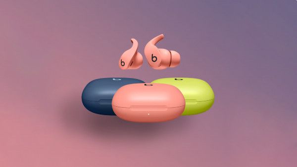 Наушники Beats Fit Pro теперь доступны в новых расцветках Tidal Blue, Volt Yellow и Coral Pink