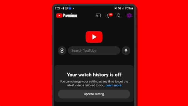 YouTube перестанет показывать рекомендации при отключении истории просмотров