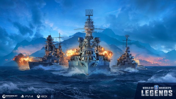 Морские битвы World of Warships: Legends теперь и на консолях