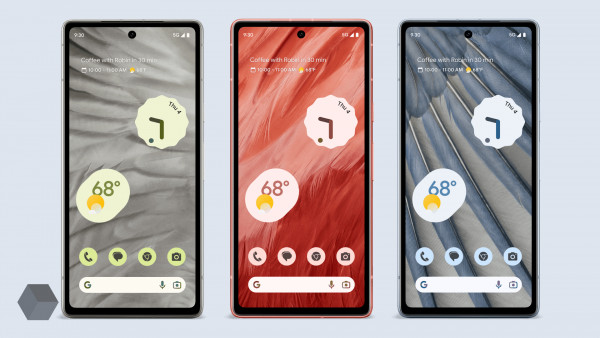 Стоковые обои Google Pixel 7a