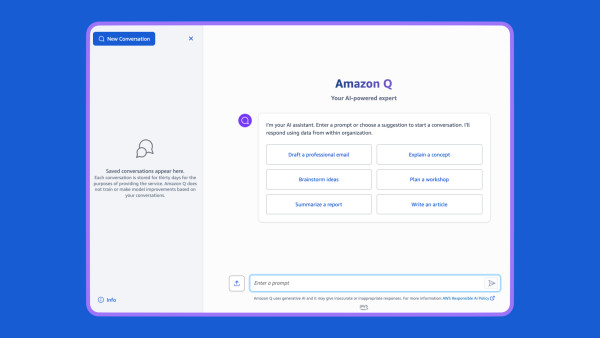 Amazon представила Q — чат-бота на базе ИИ для компаний