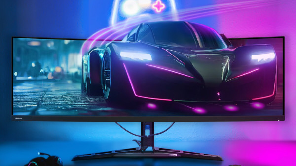 Lenovo представила 44,5-дюймовый игровой монитор с соотношением сторон 32:9