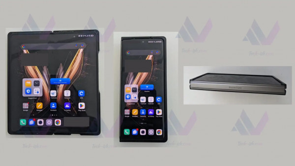 Стали известны характеристики складного смартфона Tecno Phantom V Fold