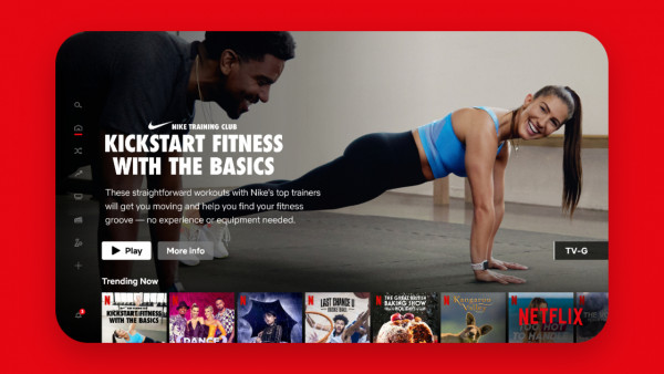 Netflix добавит в медиатеку тренировки Nike Training Club