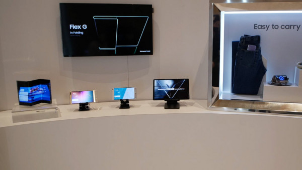 Samsung показала новые концепты гибких устройств: Flex S, Flex G, Flex Note и Flex Slidable