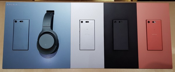 Новые смартфоны от Sony — Xperia XZ1, XZ Compact и XA1 Plus