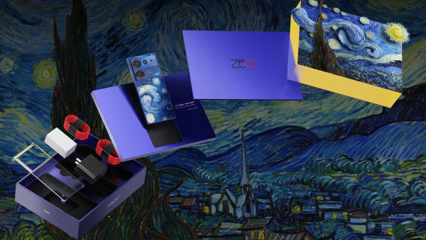 Nubia Z50 Ultra предлагает подэкранную камеру, топовую начинку и версию с картиной Ван Гога