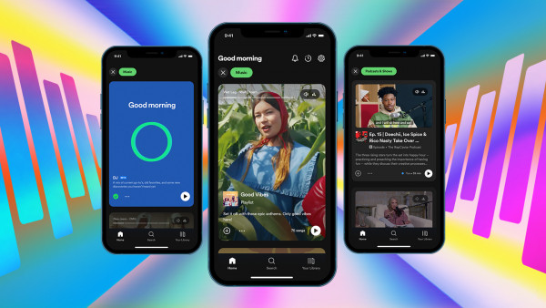Spotify представила новый дизайн домашнего экрана приложения