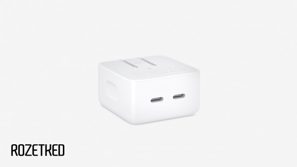 Apple выпустила адаптер питания мощностью 35 Вт с двумя портами USB-C в двух размерах