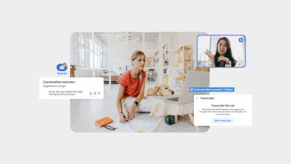 Нововведения в Google Workspace: ИИ-улучшение качества звонков и автооглавление