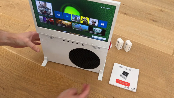 Так работает финальная версия портативного дисплея для Xbox Series S