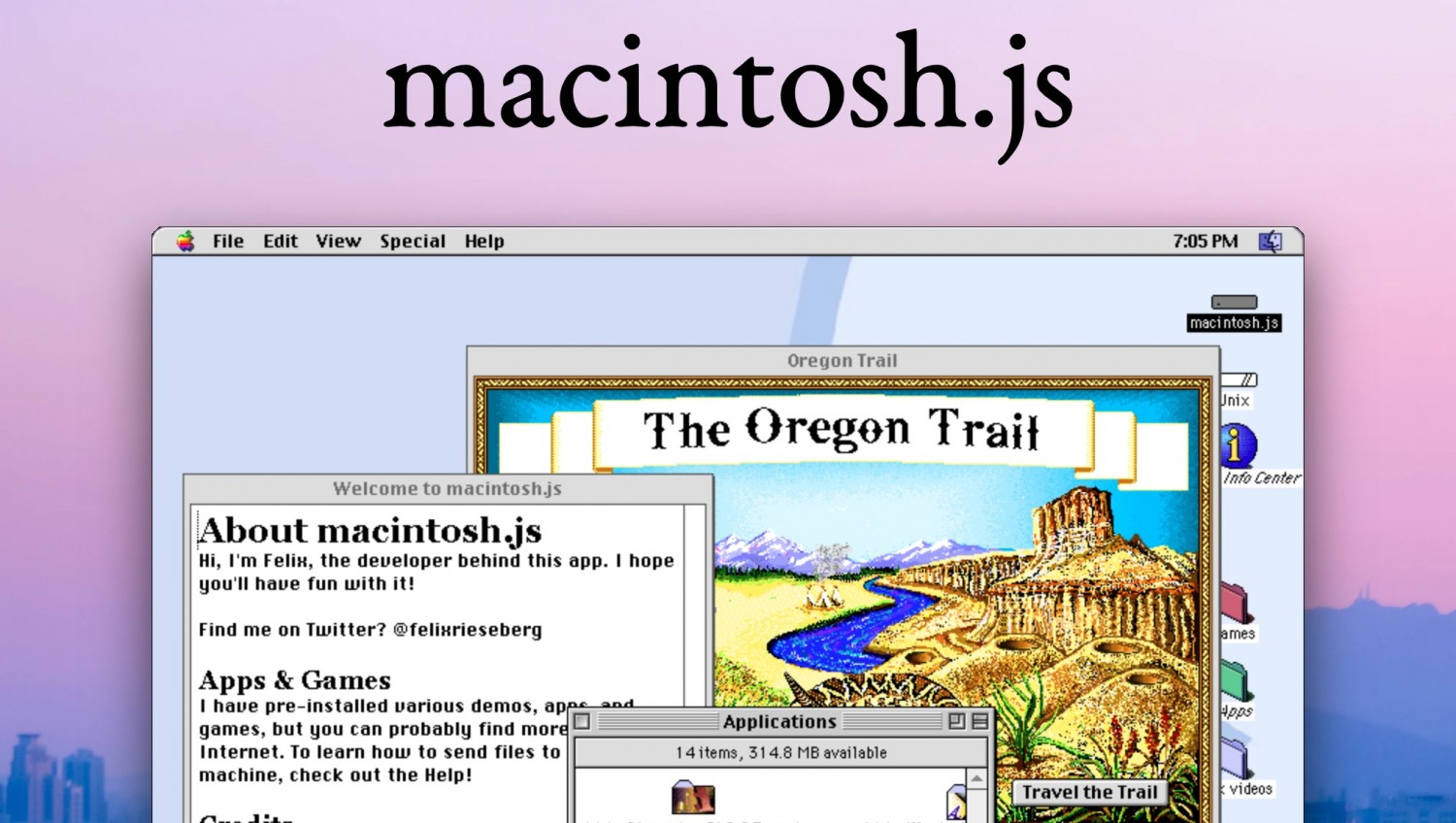 Теперь Mac OS 8 можно использовать на Windows и Linux