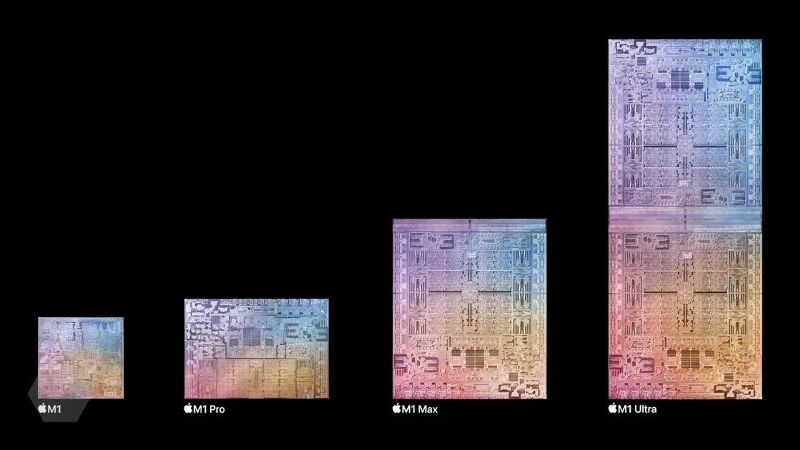 Представлений новий процесор Apple M1 Ultra: 20 ядер, до 128 ГБ пам'яті та 64-ядерний GPU