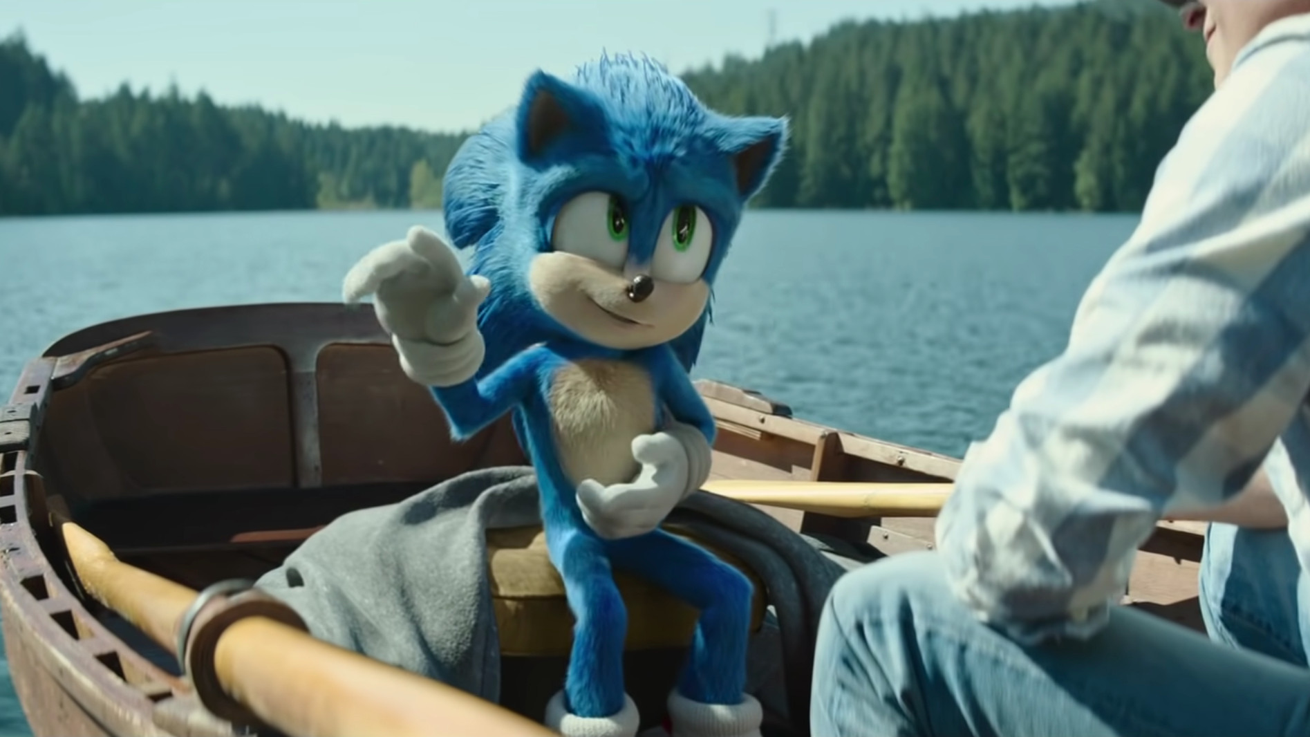 Sonic movie trailer