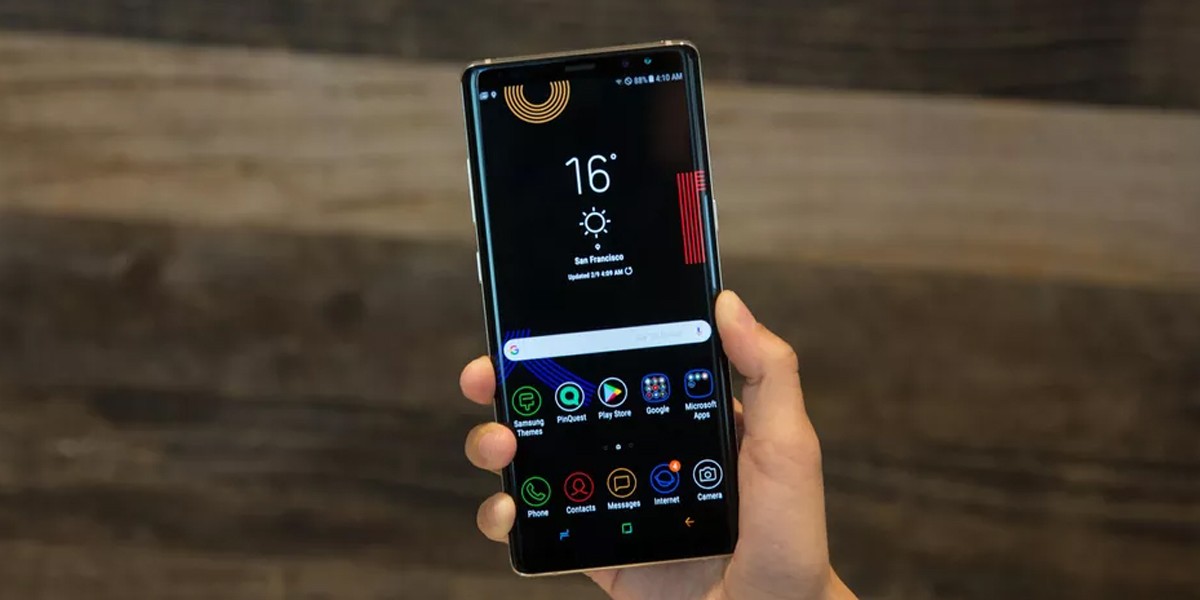 Вот так выглядит Galaxy Note 8 Olympic Edition